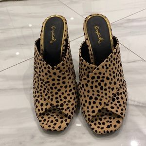 Leopard Print Heels